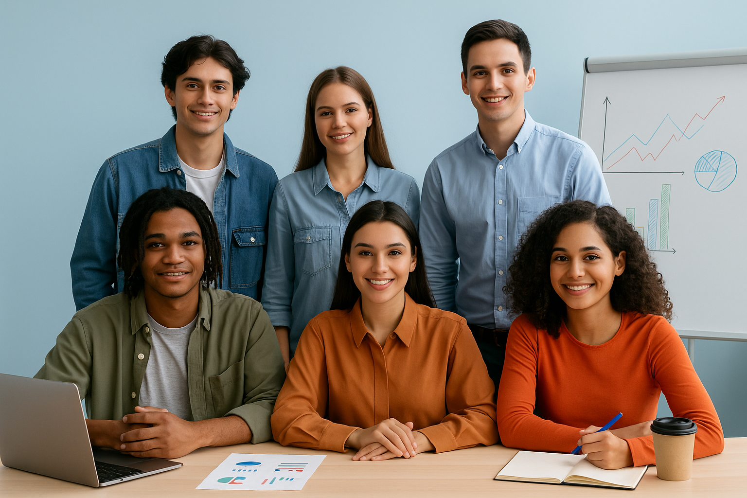 Jóvenes colombianos en formación de créditos y emprendimiento